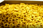 The new line of pretzels was launched